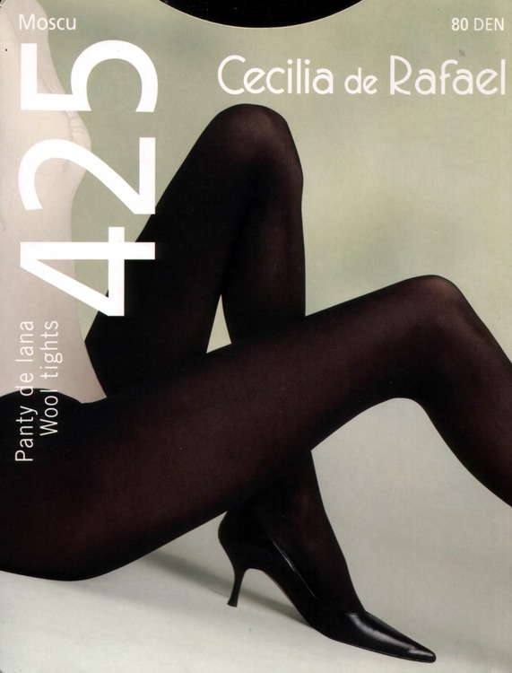 "Moscu 80" -Smooth Wool Tights
