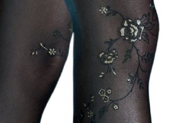 Click to enlarge: Baguette Pantyhose with embroidery Baguette Pantyhose with embroidery