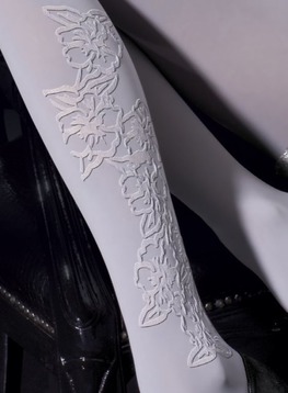 Click to enlarge: Silvana Tights with 3D pattern Silvana Tights with 3D pattern