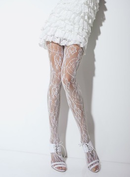 Click to enlarge: Justine Lace Tights Justine Lace Tights