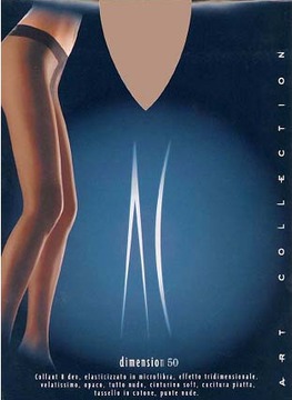Click to enlarge: "Dimension 50' - 3D Opaque Microfiber Tights "Dimension 50' - 3D Opaque Microfiber Tights