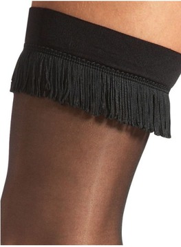 Click to enlarge: Sheer Fringe Hold Ups by Henry Holland Sheer Fringe Hold Ups by Henry Holland