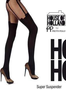 Click to enlarge: Henry Holland Super Suspender Tights Henry Holland Super Suspender Tights
