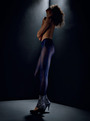 Elise Semi-Opaque Leggings With Lace Border Elise Semi-Opaque Leggings With Lace Border
