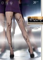 Cleopatra Pantyhose with Floral Design