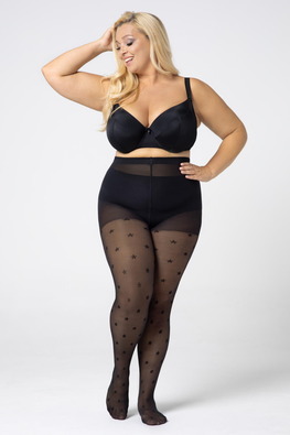 Mona STAR Queen Size Fashion Tights (Hoseiree.com)