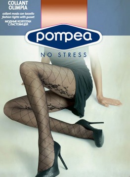 Image of Pompea Olimpia Fashion Fishnet Pantyhose