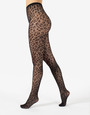 Image of 'Cette Leopard Print Fishnet Tights 402' (IMG001)