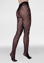 Image of 'Marilyn Charly F09 Floral Fishnet Tights' (IMG005)