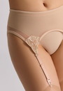 Image of 'Marilyn Garter belt with embroidery and crystal - MICHELLE' (IMG003)