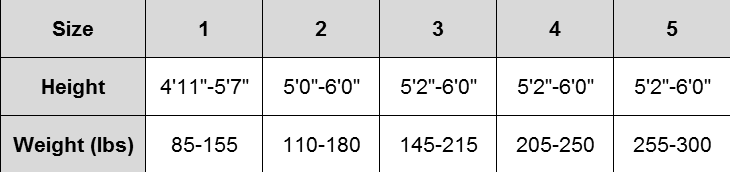 Hue Tights Size Chart